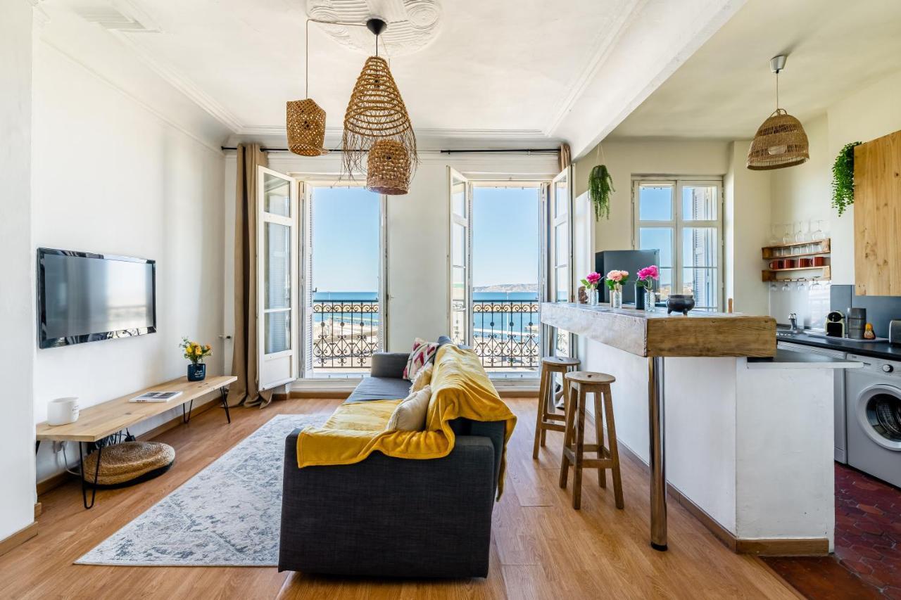 T2 Vue Mer Au Pied De La Major Marseille Extérieur photo