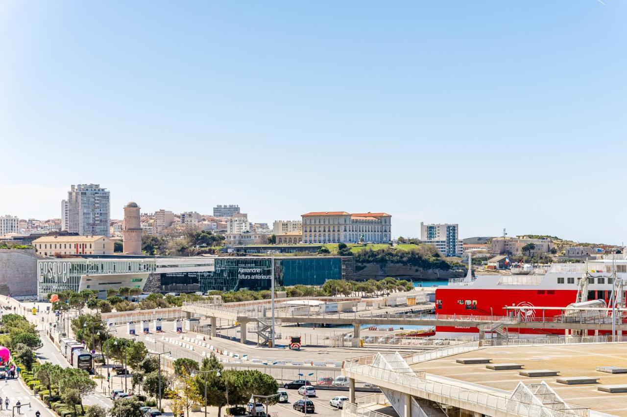 T2 Vue Mer Au Pied De La Major Marseille Extérieur photo